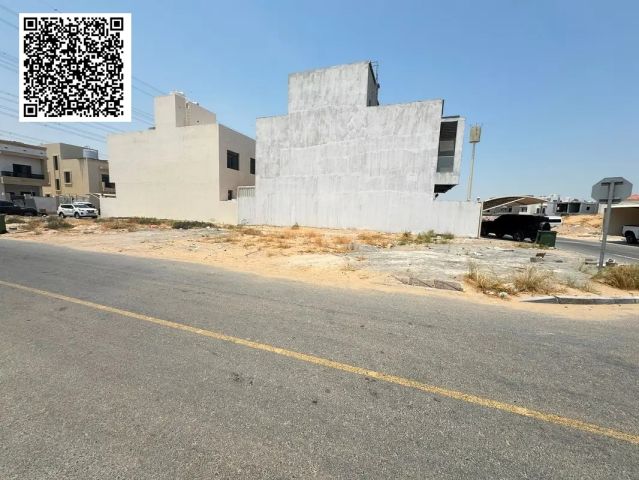 أرض سكنية في الزاهية 1 بجوار طريق محمد بن زايد ترخيص G+2