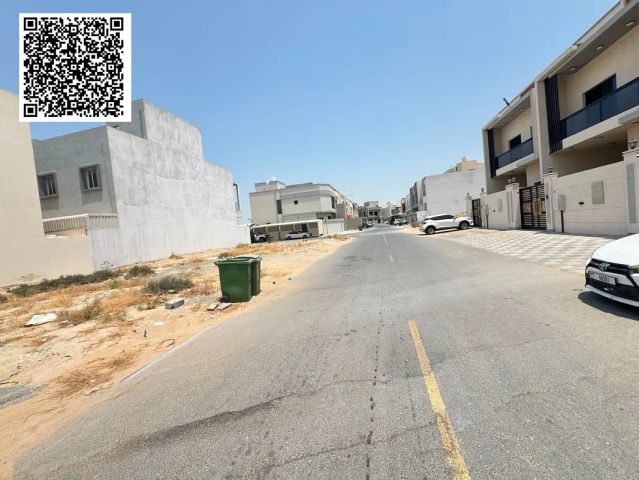 أرض سكنية في الزاهية 1 بجوار طريق محمد بن زايد ترخيص G+2 3