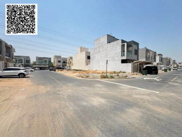 أرض سكنية في الزاهية 1 بجوار طريق محمد بن زايد ترخيص G+2 4