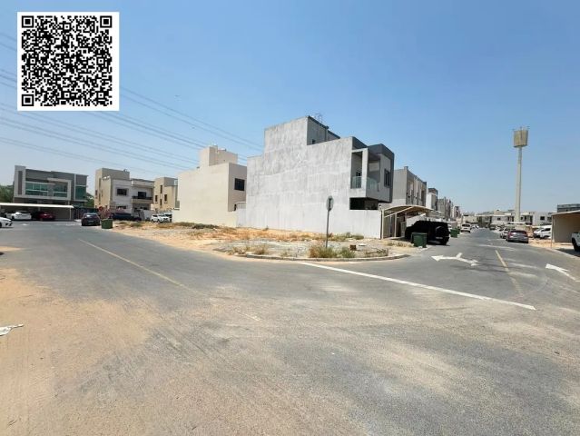 أرض سكنية في الزاهية 1 بجوار طريق محمد بن زايد ترخيص G+2 5