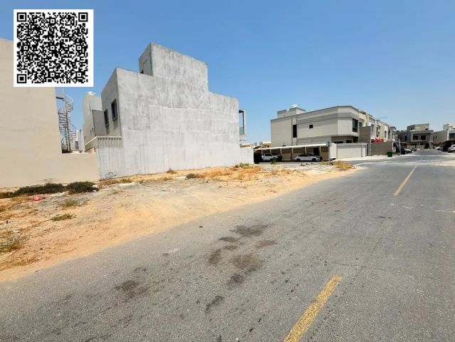 أرض سكنية في الزاهية 1 بجوار طريق محمد بن زايد ترخيص G+2 6