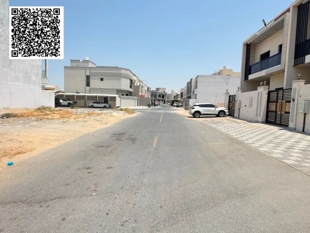 أرض سكنية في الزاهية 1 بجوار طريق محمد بن زايد ترخيص G+2 10