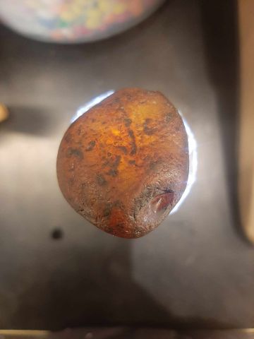 حجر كريم طبيعي مصور بنقوش ربانية فريدة 💎 5