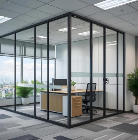Office Glass Partition Dubai | Modern Office Glass Solutions