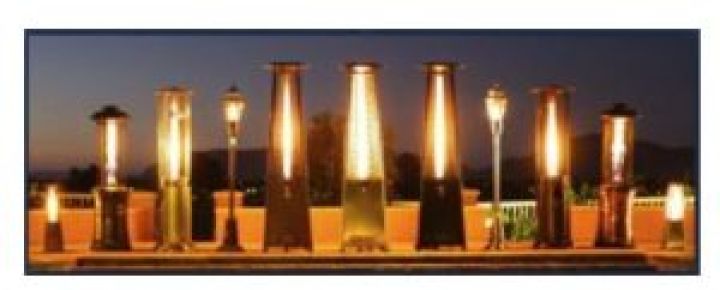 Outdoor gas heater for restaurant terrace Dubai 2
