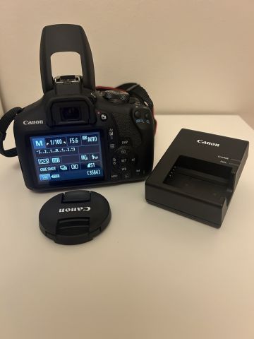 Canon EOS Rebel T7 DSLR Camera 24.1MP w/ EF-S 18-55mm IS II Lens  2