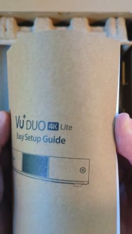 VU+ Duo 4K Lite UHD 2x DVB-C FBC Cable Receiver 2TB (Linux E2, PV 4