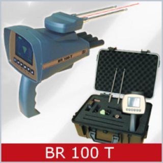 جهاز - BR 100 T - لكشف الذهب والكنوز والكهوف والفراغات لعمق 20 متر 