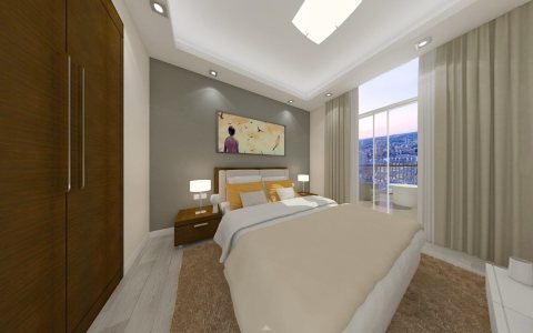 غرفة وصالة في دبي علي القناة المائية بسعر 550 ألف درهم تقسيط تسليم بعد 7 شهور 3