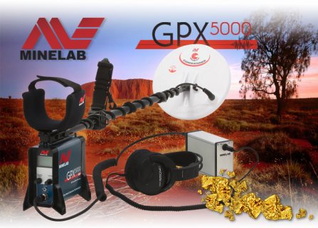 جهاز GPX 5000 لكشف الذهب الخام والمعادن مع الشحن بأفضل سعر
