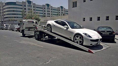 نقل سيارات من دبي الى ابوظبي