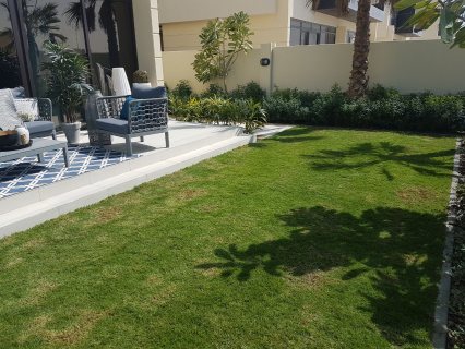 فيلا جاهزة للسكن في دبي 4 غرف وغرفة خادمة علي الجولف داخل مجمع مخدم 3