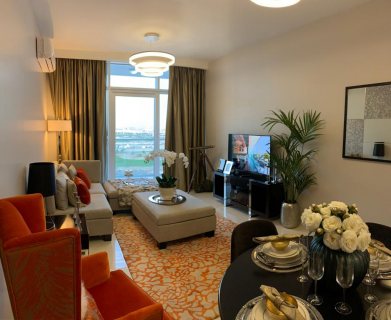 تملك شقة في دبي باطلالة مميزة علي الجولف بسعر 340 ألف درهم فقط تقسيط  3