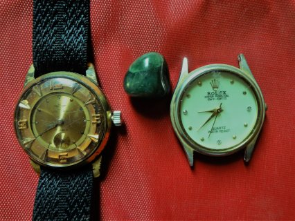 ساعة رولكس قديمة وساعة جوفيال  2
