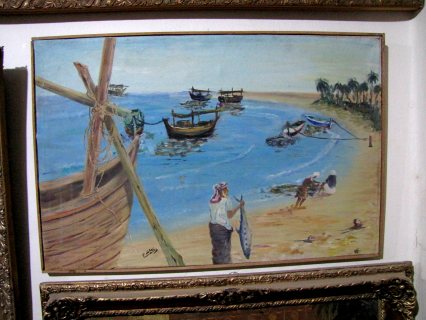 لوحه الصيد في الخليج (قديمه) 1