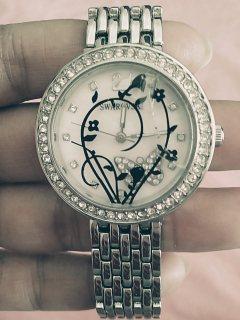 Swarovski Crystal white Dial Women's Watch