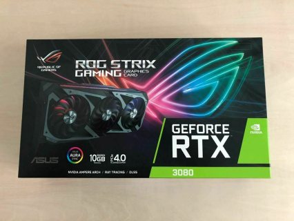 ASUS ROG Strix NVIDIA GeForce RTX 3080 Edition Gaming Graphics Card 