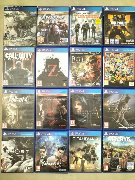 PS4 games 