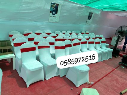 Comfortable chairs rentals, VIP chairs, decorated tables for rent in D