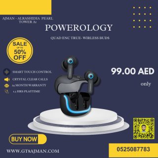 POWERLOGY EARBUDS / سماعات بورلوجي 