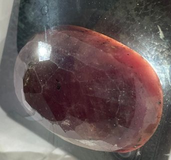 حجر ياقوت (RUBY) طبيعي نادر 